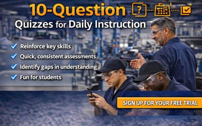 10-Question Quizzes for Daily Instruction