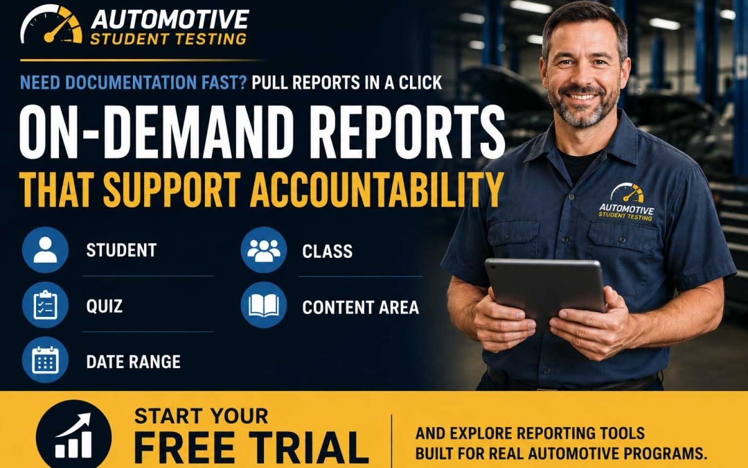 AST On-Demand Reports for Administrators